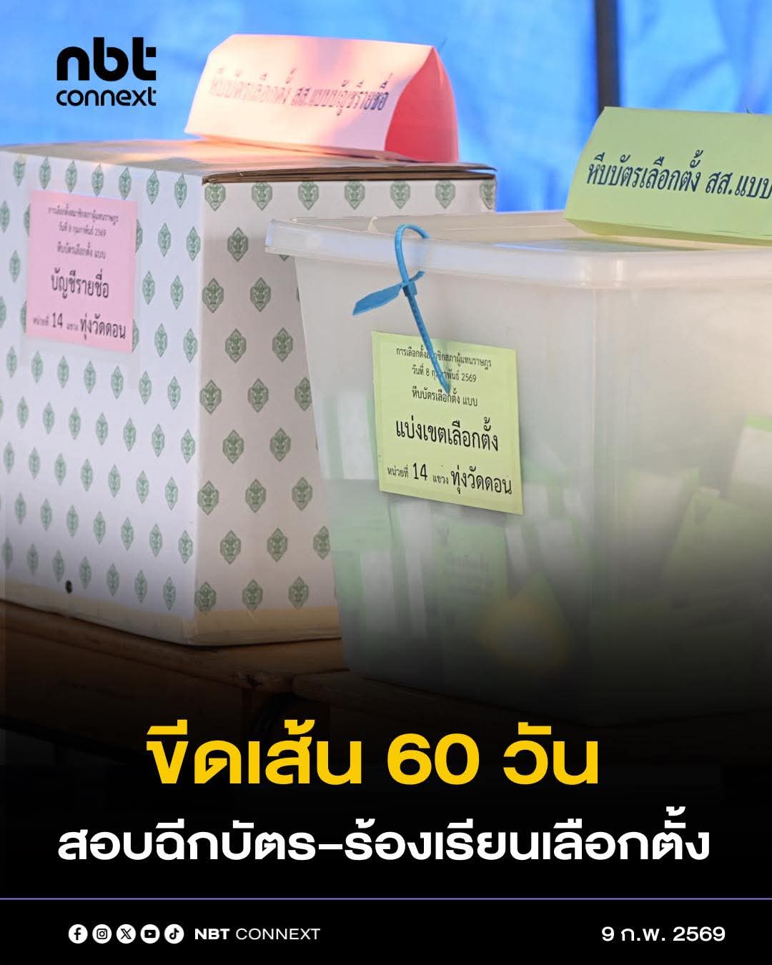 กกต. เร่งตรวจสอบร้องเรียน เตรียมประกาศผลใน 60 วัน